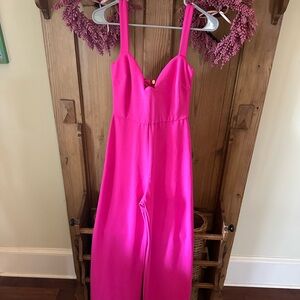 Vibrant Pink Jumpsuit